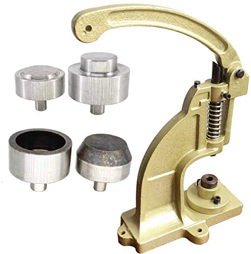 WedDecor Heavy Duty DK-98 KAM Snaps Grommets Rivets Installing Hand Press Machine 30mm Eyelet & Hole Punch Dies for Clothing, Fabric Craft, DIY Craft Projects