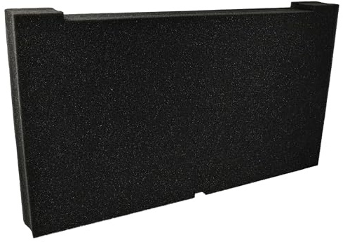 vhbw Schaumstoffeinlage Ersatz für Dewalt DWST7-97150 für Werkzeugkoffer | Individuell Anpassbar, 2 Schichten, Schaumstoff Schwarz