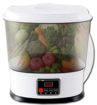 BLUNOA Ozon-Obst- Und Gemüsewaschmaschine Automatische Multifunktions-Sauerstoff-Ozon-Maschine Entgiftungsmaschine Für Obst Und Gemüse Haushaltsreinigungsmaschine Gemüse-Obst-Desinfektionsmaschine