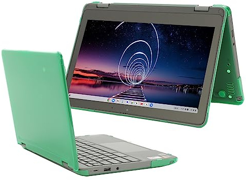 mCover Funda rígida solo compatible con Lenovo Chromebook 300E Yoga Gen4 / 100E Gen 4 de 11.6 pulgadas 2023 ~ 2024 (no es compatible con ningún otro modelo Lenovo), color verde