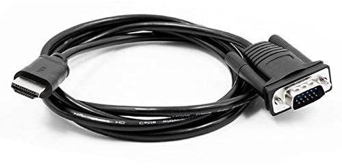 yungluner to HDMI-VGA Adapter Cable for Projector Computer Monitor-Digital to Analog Converter Cable 1.5M to VGA Connector