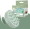 2EASY Scalp Brush, Massaggiatore per cuoio capelluto, Spazzola in paglia di gano e silicone, Esfoliazione delicata, Massaggia la testa, Stimola la crescita dei capelli, Spazzola biodegradabile (Verde)