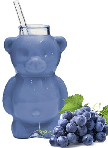 Bear Tea Cup - 300ml Glass Milk Coffee Bear Mug for Espresso, Milk Tea