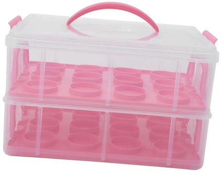 CIYODO Caja Decorativa Para Pasteles Para Hornear Transportar Postres Soporte Para Cumpleaños