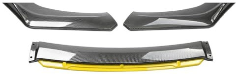 Auto Frontspoiler für BMW 5 Series E60+E61 2003-2010,Auto Frontlippe Spoiler Stoßfängerlippe Spoilerlippe ABS Dauerhaft AntiKollision Frontspoiler Protector,E