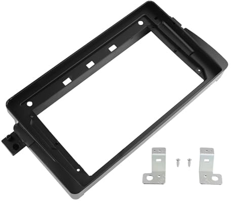 Beimus Juego de paneles de montaje para salpicadero de fácil instalación, de repuesto de 9 pulgadas para radio estéreo E46