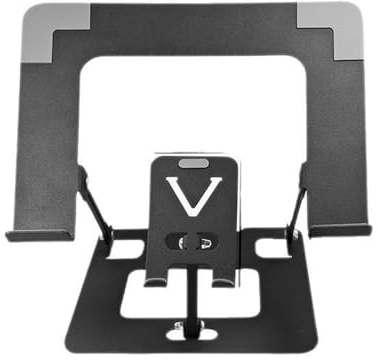 Guaber Foldable Computer Stand Adjustable Tablets Holder Bracket Ergonomic For Laptops Tablets Phones Lightweighted Height Adjustable Laptop Stand For Ergonomics