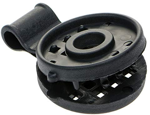 HaGa® Clip especial con ojal – 10 unidades – para valla de sombreado – Tejido cortavientos – Versátil – Resistente al invierno – Aplicación fácil