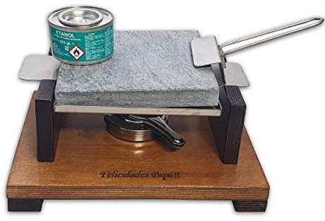 Piedra para Carne de 20x20 con un Quemador Especial dia del Padre