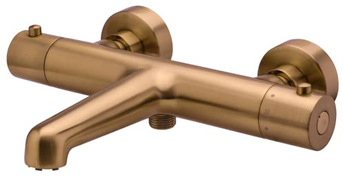 Essebagno Luisa Thermostat-Badewannenarmatur, Kupfer