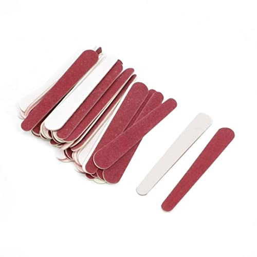 Mini-nagelfeilen Nagelfeilen Bulk Doppelseitige Nagelfeilen Doppelseitige Schmirgelbretter Einweg-nagelfeilen Mini Doppelseitige Schmirgelbretter Maniküre-pediküre-werkzeuge 7,8 X 1,2 X 0,1 Cm 50