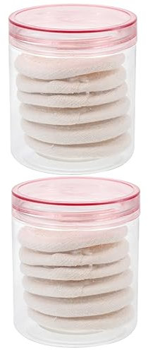 LALAFINA 2 Stück Hautreinigungs-luffa-make-up-quaste Gesichtsreinigungswerkzeug Kosmetik-reinigungsquaste Für Unterwegs Und Zu Hause