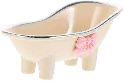 Anneome Badewannenform Seifenschale Abs Seifenhalter Für Küche Und Bad Seifenbehälter in Badewannenform Kleine Seifenschale Für Dusche Und Theke Seifendose Zur Aufbewahrung