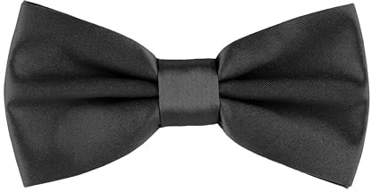 Ladeheid Herren Schmale Fliege mit einstellbarem Band für Anzug festlich Mit einstellbarem Band für Anzug festlich M (12cm x 6cm)