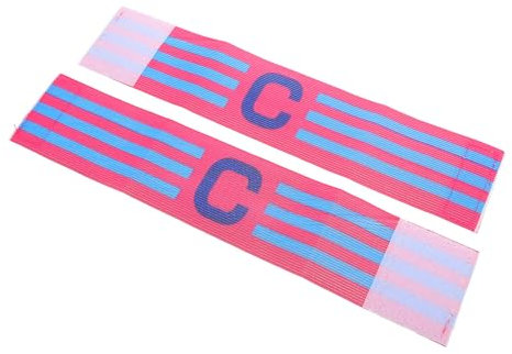 KOMBIUDA Fußball Armbinde Set Einstellbare Kapitänsbinden Für Fußball Nylon Robust Für