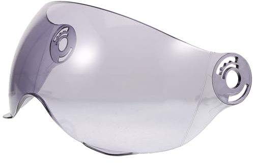 Abaodam Visiera Per Casco Da Moto Protezione Vento E Detriti Lente Trasparente Facile Montaggio Compatibile Con La Maggior Parte Dei Caschi 9.84X5.31X4.53In