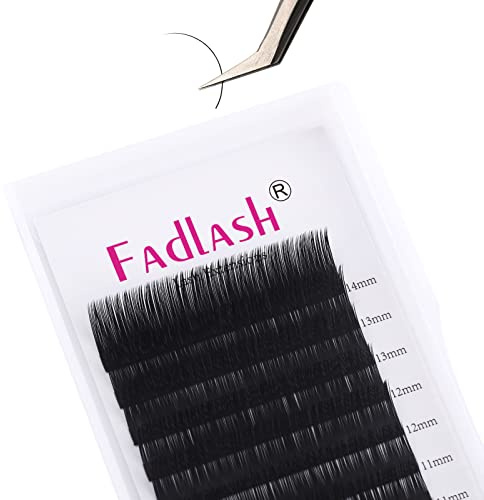 Individuelle Klassische 1:1 Wimpernverlängerung 0.10mm C Curl Mix 8-14mm Wimpern Extensions Lashes Professionelle Klassische Individuelle Wimpernverlängerung Schwarz Natürliche Wimpernextension