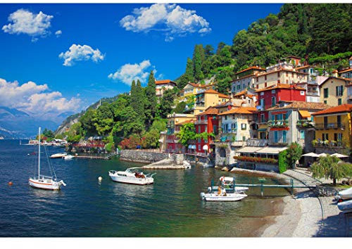 Lavievert 1000 Piece Jigsaw Puzzle Game for Adults and Kids (Lake Como, Italy)