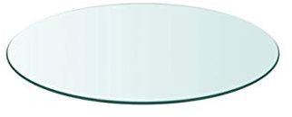 Tapa de Cristal para Mesa Redonda en Varias Medidas con Forma Circular Vidrio (120 cm Redondo)