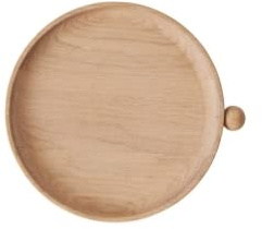 OYOY Living - Inka Wood Tray Round Small - Nature (L300217)