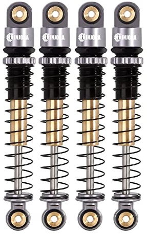 INJORA Stoßdämpfer 43mm Gewinde Tele Shocks für 1/24 RC Crawler Axial SCX24