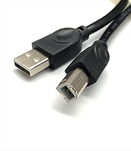 T-ProTek USB Kabel Drucker Druckerkabel Scanner Anschluss kompatibel für Canon Pixma iP7250 Farbe Inkjet