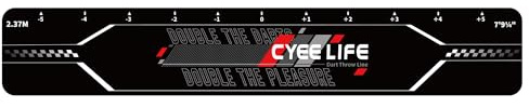 CyeeLife Dart Oche Line Dartmarkierung und Zubehör für Steeldarts und Softdarts