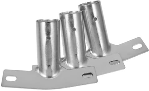 Ipetboom 3stücke Besenstielhalterung Adapter Für Stange Metallgewindespitze Besenanschluss Bodenbesenstielanschluss Stangenstieladapter Besenkopfanschluss Besenverlängerungsstangenanschluss