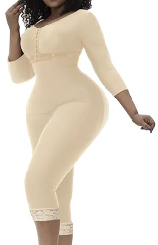 KKXXYQFC Women's Stage 1 Faja Girdle Shapewear Slimming Arms Legs Bodysuit For Liposuction Operation Post Surgery Postpartum