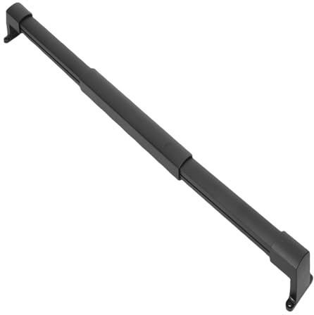 Naroote Barra de Agarre para Manija de Puerta con Pantalla para Vehículos Recreativos, Barra Transversal de Aleación de Aluminio Antideslizante Ajustable con Accesorios de Montaje, para