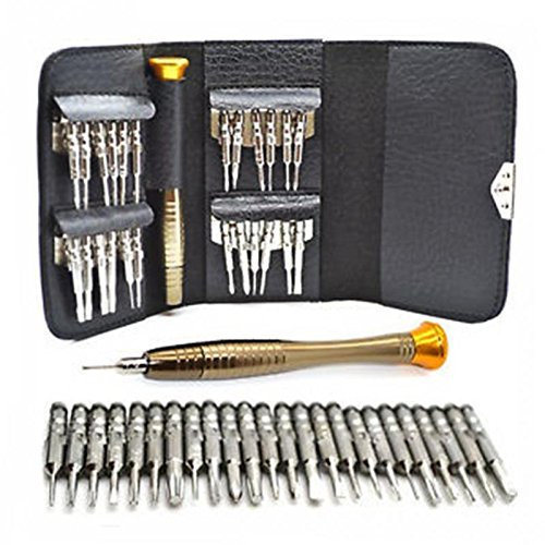 Hohe Qualität 25 in 1 Precision Torx Schraubendreher Handy Wallet Repair Werkzeug Set für iPhone Handy Electronics PC Laptop