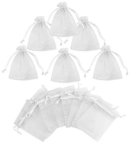 Gudotra Sac à Bonbon Sachet Blanc
