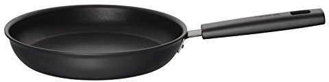 Fiskars Bratpfanne, Ø 24 cm, Für alle Kochfelder geeignet, Aluminium/Kunststoff, Kratzfest, Antihaftbeschichtung, Hard Face, Schwarz, 1052222