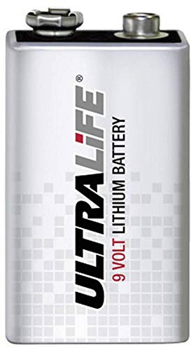 Ultralife 9VLJP U9VL-J-P 6LR61 Block Battery Lithium 1200 mAh 9 V Pack of 1