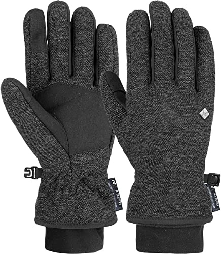Återanvändbara damer Loraine R-tex handskar asphalt melange 8.5