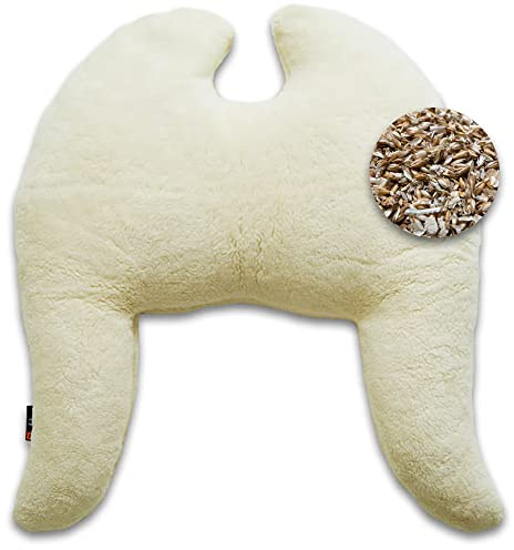 Classic Wings Pillow Organic Cotton Plush - with Stone Pine & Spelt Inlay