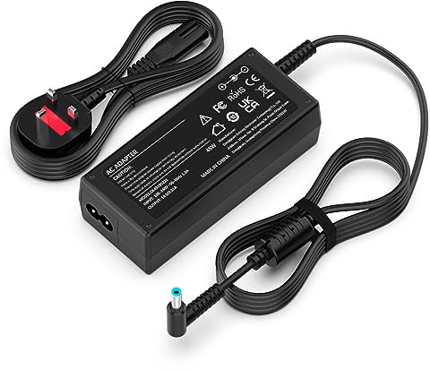 45W Laptop Charger Compatible with HP Pavilion 11 13 15, Elitebook Folio, Spectre Ultrabook, Stream 11 13 14, Chromebook 11 14, ProBook, 741727-001 721092-001 Ac Adapter Power Supply (4.5x 3mm)
