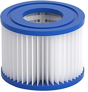Brawdress Poolfilter, Whirlpool-Filterkartuschen, Ersatzkartusche Whirlpool Filterpumpe Kartusche für Schwimmbad Hot Tut