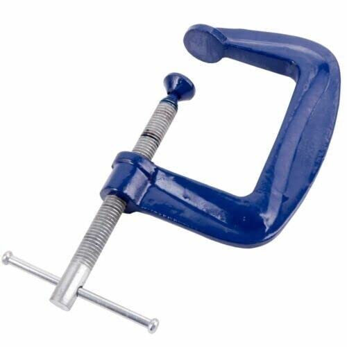 Dunnet Tools Heavy Duty 8 Inch G-Clamp for Professional Woodwork & Carpentry | Strong G Clamp for Joinery, Vice Grip Metal for Workshop, Durable Hand Tools for Woodworking & Industrial Projects