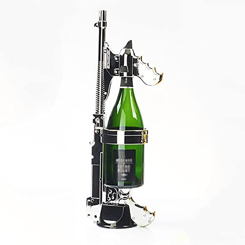 Pistolet à champagne – Longueur réglable pour fête, club, bar – Accessoires amusants pour l'atmosphère – Parfait pour mariage, anniversaire, Noël – Pub et festival