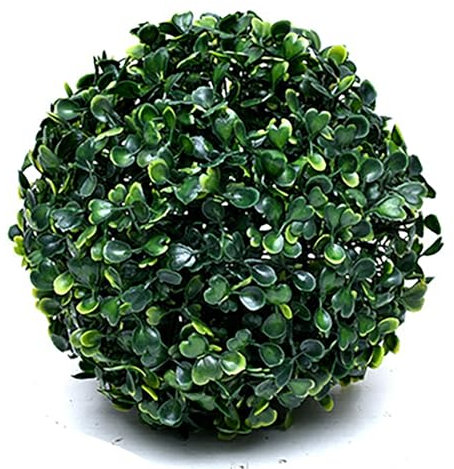 TTOUDRY Künstlicher Pflanzen-Formschnittball, Künstliche Mailänder Grasbälle Für Hinterhof, Balkon, Garten, Außenfotografie, Hochzeit Und Heimdekoration(Outer diameter48cm)