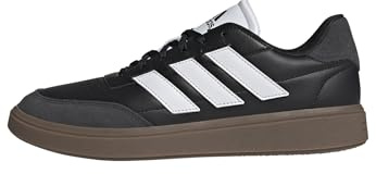 adidas Men's Courtblock Shoes, core Black/FTWR White/Carbon, 8 UK