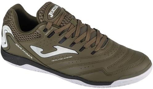 Joma Maxima 2523 in MAXS2523IN - Scarpe da Ginnastica da Uomo, Colore: Verde/Argento, Verde, 41 EU