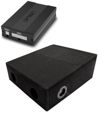 Option DSP Soundupgrade V1 compatible con FIAT Ducato Serie 7 / Serie 8-6 canales DSP amplificador y subwoofer pasivo específico del vehículo Rock-2