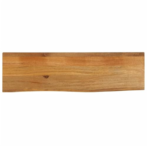 JHQHSM Tavolo di ricambio con bordo dell'albero, in legno, per tavolo da pranzo, adatto per ristorante, caffetteria, sala da pranzo, hotel, 120 x 20 x 3,8 cm, legno massello mango