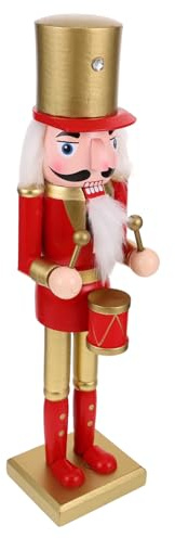 IMIKEYA Figura de Ballet de Cascanueces de Madera Soldado de Decoración de Cocina Cascanueces Alemanes para Centro de Mesa de Navidad