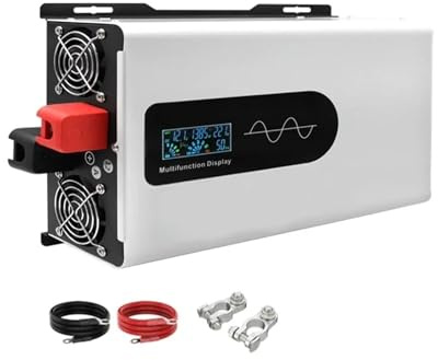 Transformateur Chargeur Portable 10000 W Onduleur Solaire Hors Réseau pour Voiture Onduleur Sinusoïdal Pur 10 KW 24 V CC 48 V 60 V 72 V 96 V CA vers 110 V 220 V CA(96V,220V-240V 50HZ,Universal)