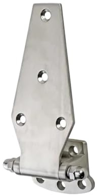 Convex Door Hinge Commercial Kitchen Door Industrial Equipment Oven Heavy-Duty 7-Inch Hinge 304 Stainless Steel