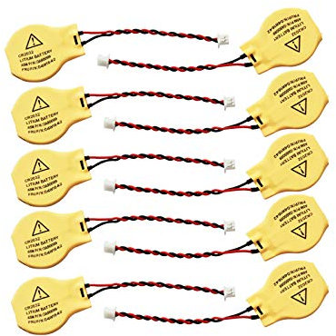 GINTAI Bios CMOS Batteria di ricambio per Lenovo ThinkPad X1 X30 X31 X220 W510 W700T400 T400s T410 T410s T420 T420s T430 T430s T500 T510 T520 per Acer per HP per Dell per Asus per Toshiba 3V CR2032