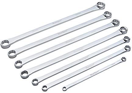 Blue Spot Tools 04305 extra langer Ringschlüsselsatz (8–24 mm), 7-teilig